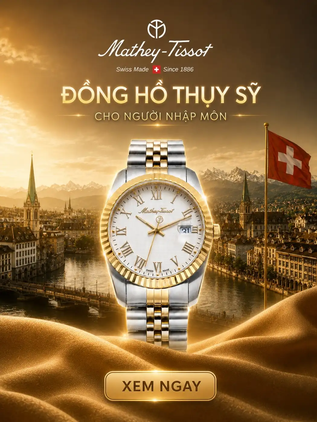 Đồng hồ Mathey-Tissot chính hãng