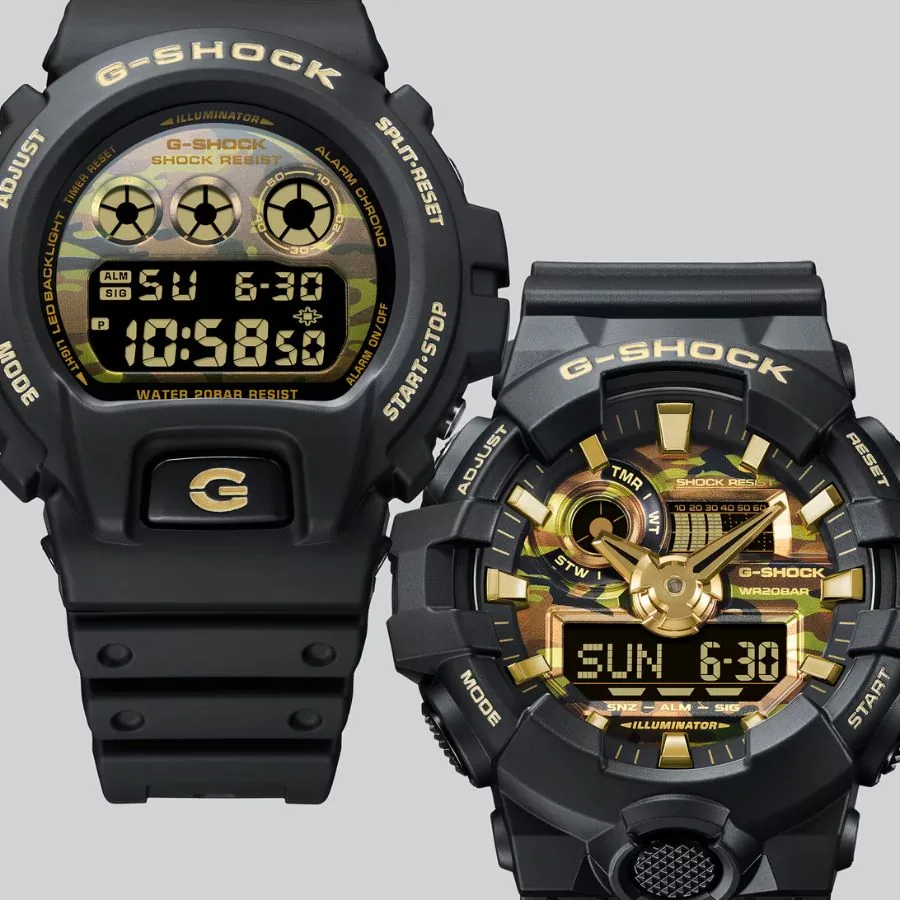 Dòng G-Shock điện tử và G-Shock kim số