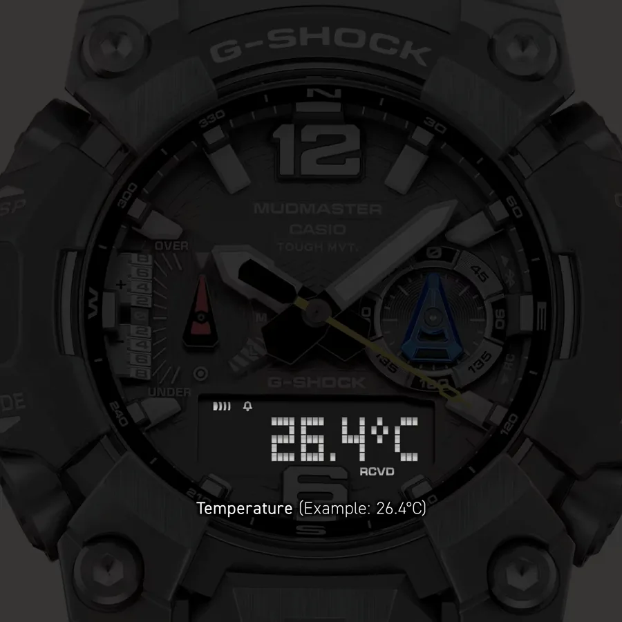 Các tính năng cảm biến nhiệt độ trên G-Shock