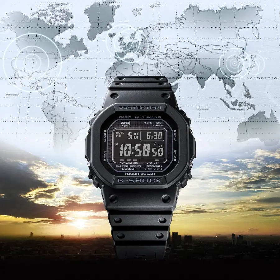 GW-5000HS-1 thuộc nhóm G-Shock Square đơn sắc