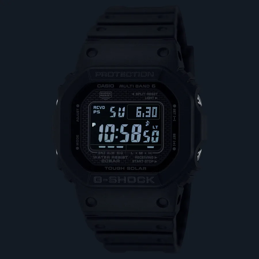Đèn LED trên đồng hồ G-Shock hỗ trợ xem giờ trong điều kiện thiếu sáng