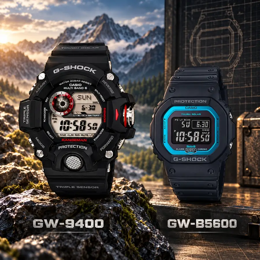 So sánh thiết kế GW-9400 và GW-B5600