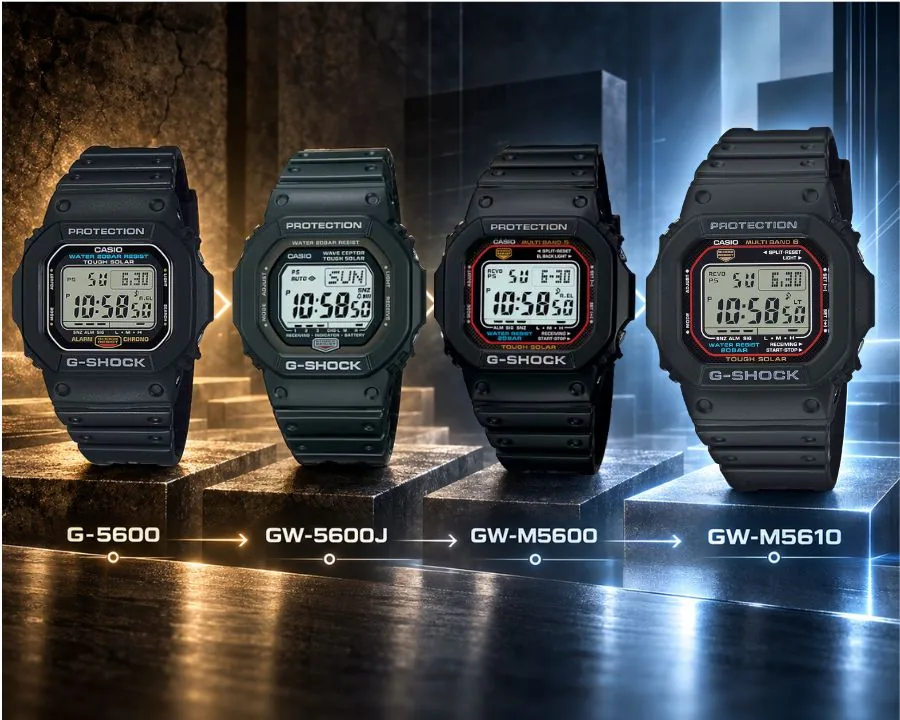 Quá trình phát triển của dòng G-Shock Square