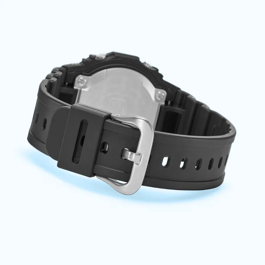 Khóa cài kim loại và dây resin G-Shock