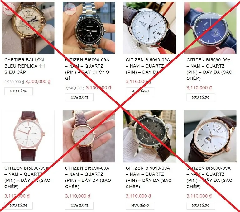 Hàng loạt cửa hàng mạo danh Đồng Hồ Hải Triều để lừa đảo - Ảnh: 7