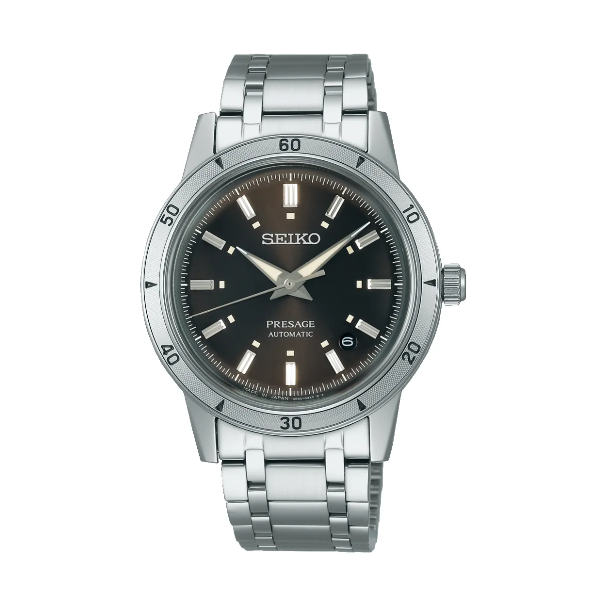 (Hàng mới về T10/2026) Seiko Presage Style60’s SRPL09J1 – Nam – Automatic (Tự Động) – Mặt Số 39.5mm – Kính Hardlex – Trữ Cót 41 Giờ – Phong Cách Cổ Điển