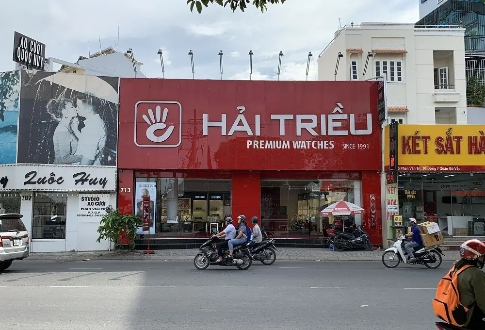 Cửa hàng Đồng Hồ Hải Triều 713 Phan Văn Trị, P.7, Q.Gò Vấp, TP.HCM